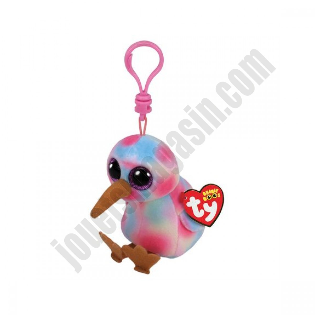 Beanie Boo's - Porte-clés Kiwi l'oiseau multicolore ◆◆◆ Nouveau - Beanie Boo's - Porte-clés Kiwi l'oiseau multicolore ◆◆◆ Nouveau