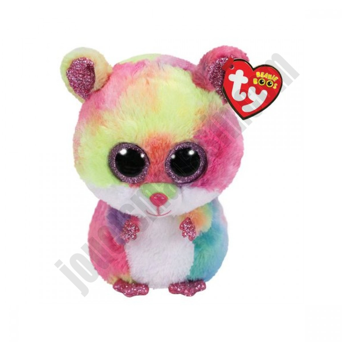 Beanie Boo's - Rodney le hamster multicolore 15 cm ◆◆◆ Nouveau - Beanie Boo's - Rodney le hamster multicolore 15 cm ◆◆◆ Nouveau