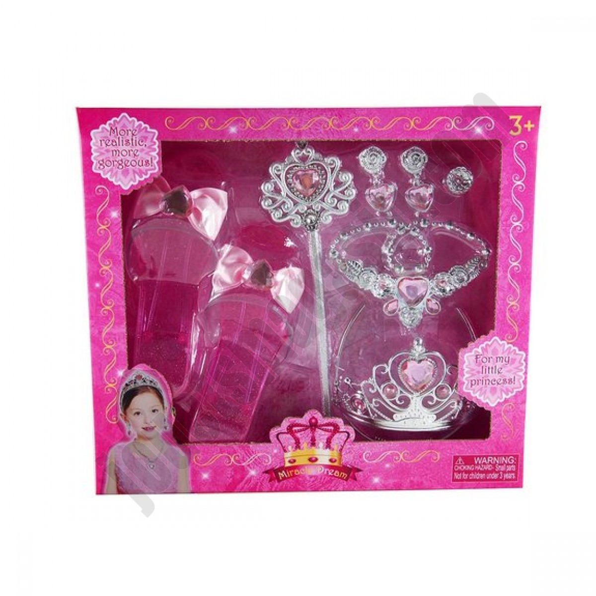 Accessoires de déguisement pour princesse - rose ◆◆◆ Nouveau - Accessoires de déguisement pour princesse - rose ◆◆◆ Nouveau