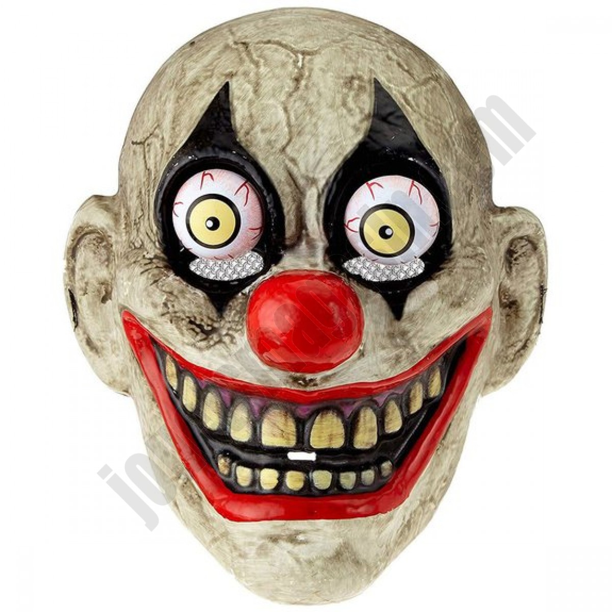 Masque pour adulte : clown - déstockage - Masque pour adulte : clown - déstockage