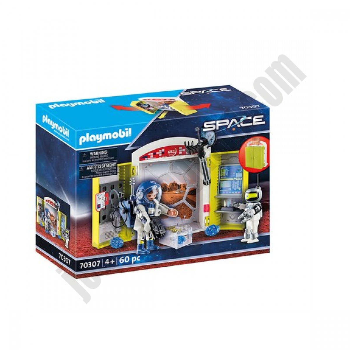 Coffre Base Spatiale Playmobil Space 70307 ◆◆◆ Nouveau - Coffre Base Spatiale Playmobil Space 70307 ◆◆◆ Nouveau