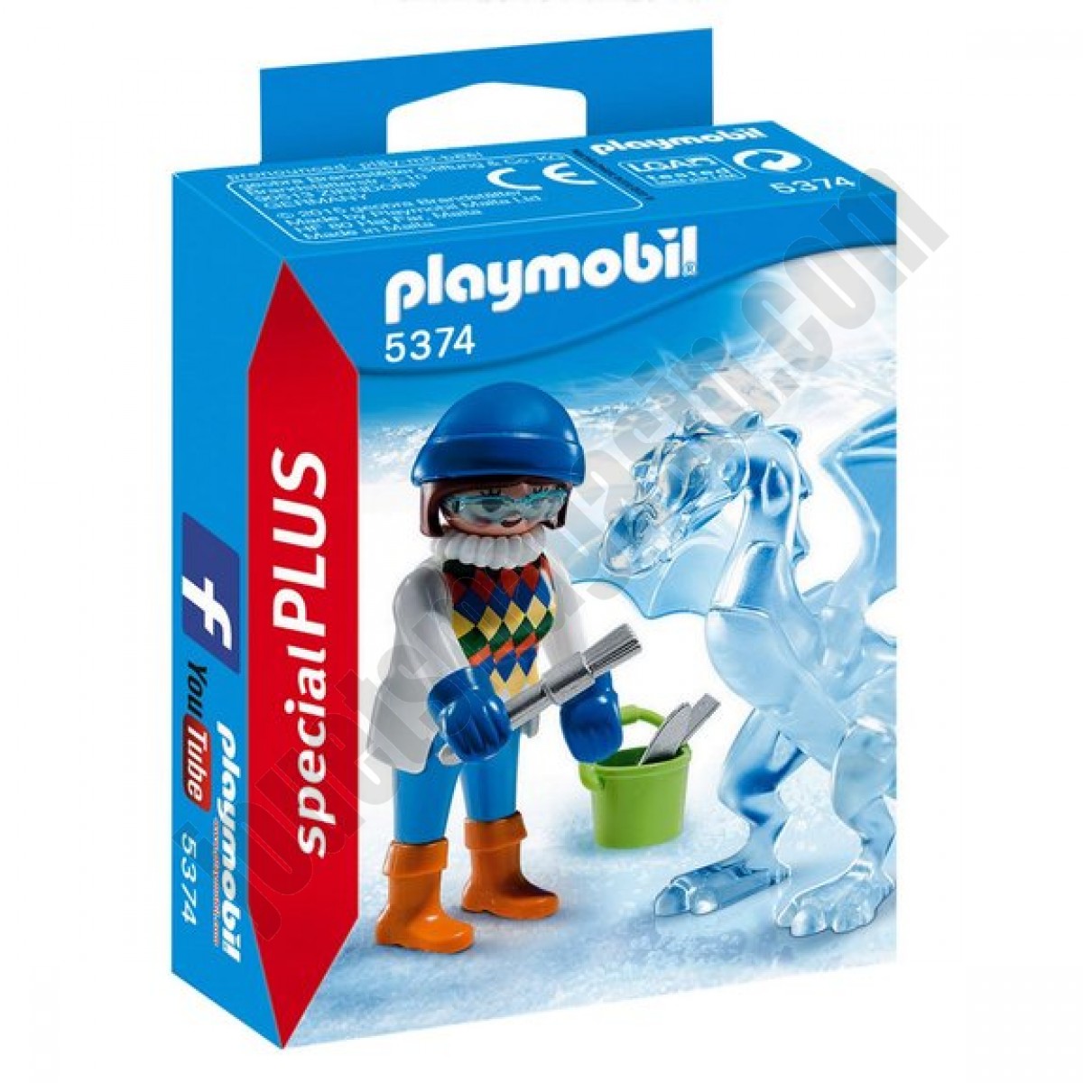 Artiste avec sculpture de glace Playmobil Spécial PLUS 5374 En promotion - Artiste avec sculpture de glace Playmobil Spécial PLUS 5374 En promotion