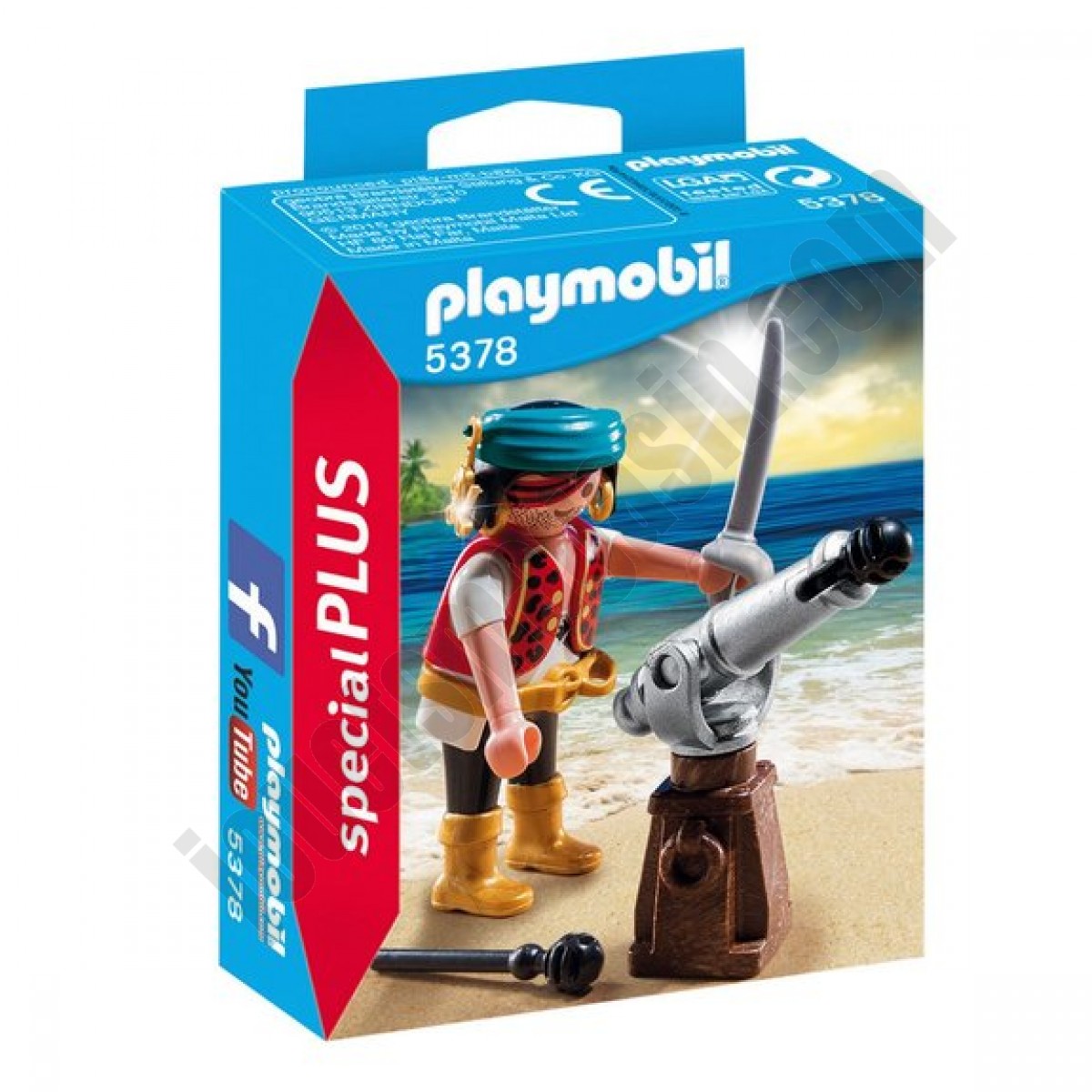 Canonnier des pirates Playmobil Spécial PLUS 5378 ◆◆◆ Nouveau - Canonnier des pirates Playmobil Spécial PLUS 5378 ◆◆◆ Nouveau