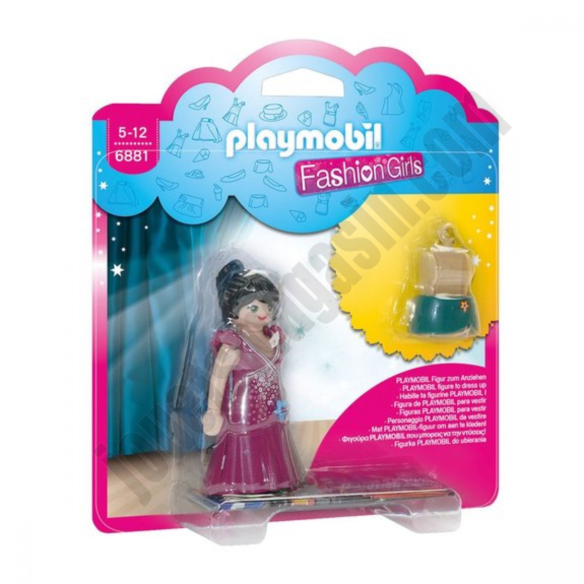 Fashion Girl - Tenue de gala Playmobil Dollhouse 6881 - déstockage - Fashion Girl - Tenue de gala Playmobil Dollhouse 6881 - déstockage
