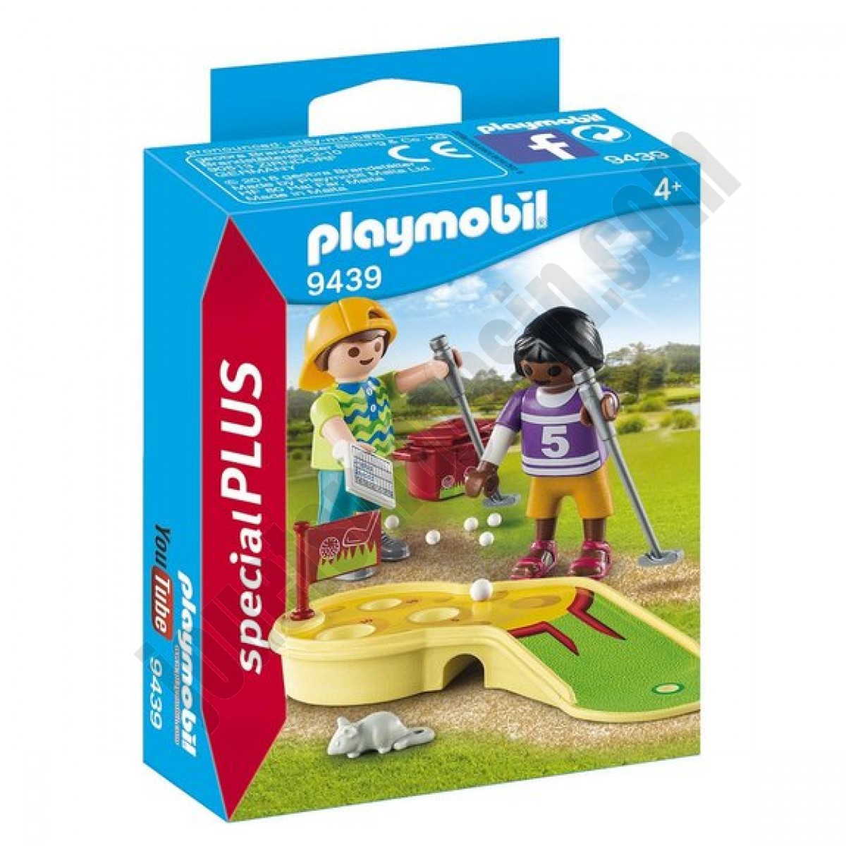 Enfants et minigolf Playmobil Special Plus 9439 - déstockage - Enfants et minigolf Playmobil Special Plus 9439 - déstockage