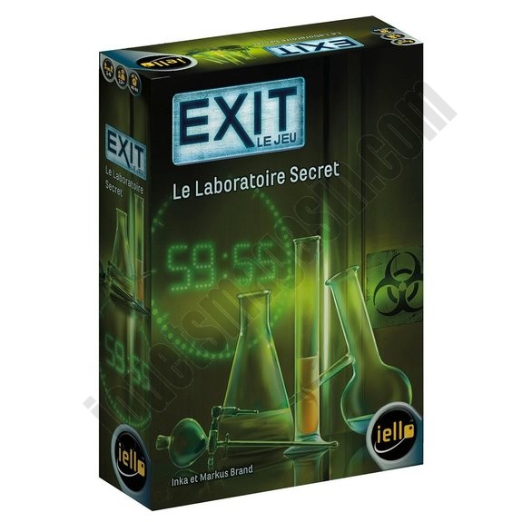 EXIT : Le Jeu - Le Laboratoire Secret ◆◆◆ Nouveau - -0
