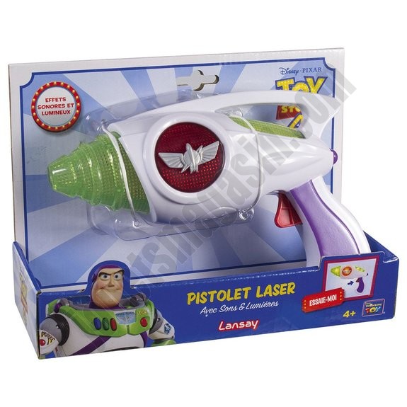 Toy story 4 : Pistolet laser de Buzz - déstockage - -1