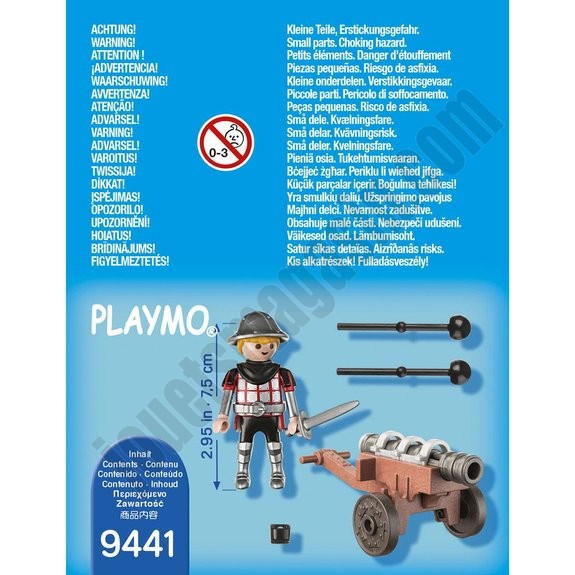 Chevalier avec canon Playmobil Special Plus 9441 ◆◆◆ Nouveau - -1