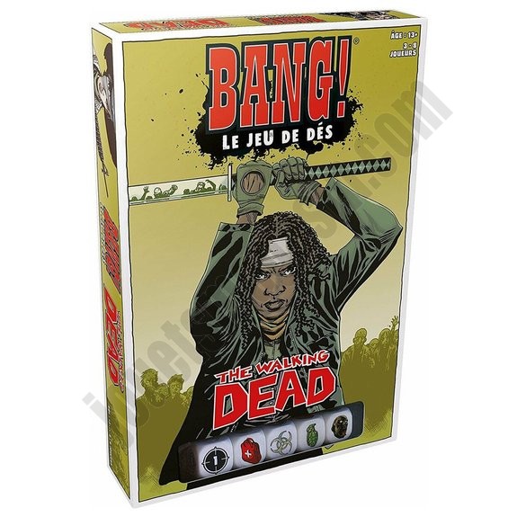Bang ! Le jeu de dés The Walking Dead En promotion - -0