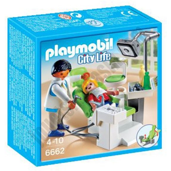 Cabinet de dentiste Playmobil City Life - 6662 ◆◆◆ Nouveau - -1