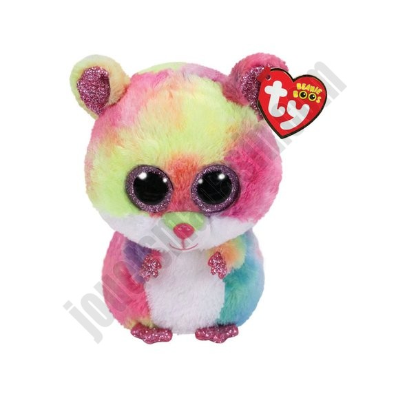 Beanie Boo's - Rodney le hamster multicolore 15 cm ◆◆◆ Nouveau - -0