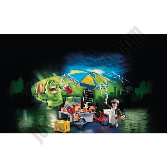 Bouffe-tout avec stand de hot dogs Playmobil Ghostbusters™ 9222 ◆◆◆ Nouveau - -3