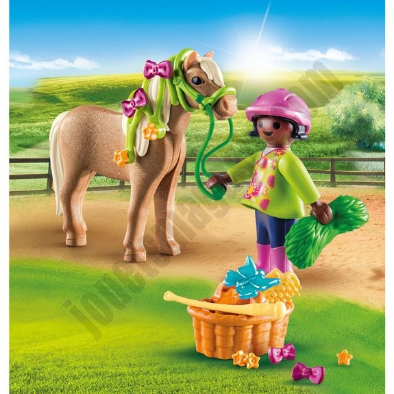 Cavalière avec poney Playmobil Special Plus 70060 ◆◆◆ Nouveau - -1