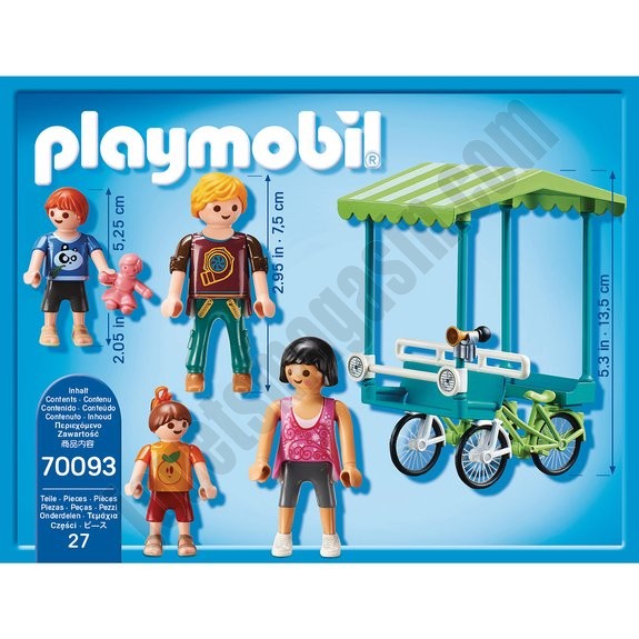 Famille et rosalie Playmobil Family Fun 70093 - déstockage - -4