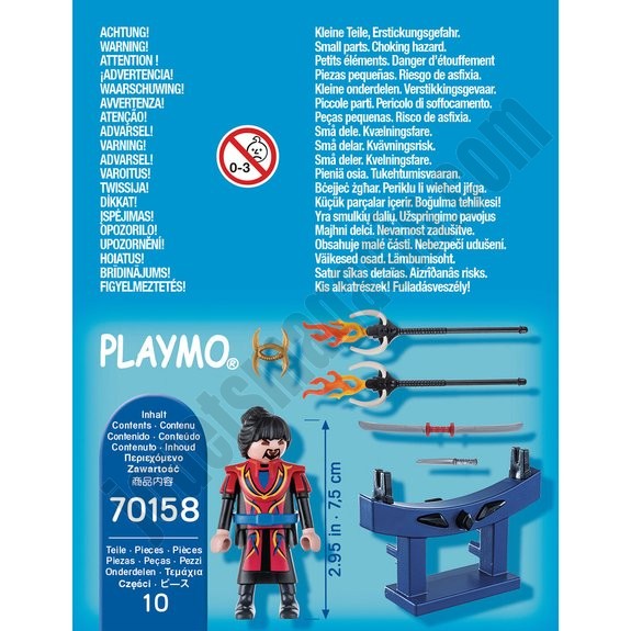 Combattant asiatique Playmobil Special Plus 70158 ◆◆◆ Nouveau - -2
