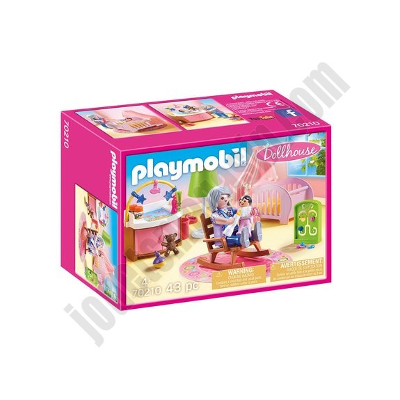 Chambre de bébé Playmobil Dollhouse 70210 ◆◆◆ Nouveau - -0
