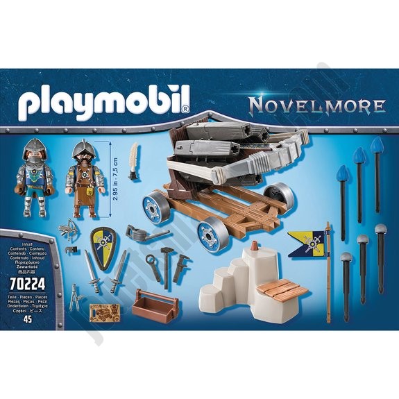 Chevaliers Novelmore et baliste Playmobil Novelmore 70224 ◆◆◆ Nouveau - -2