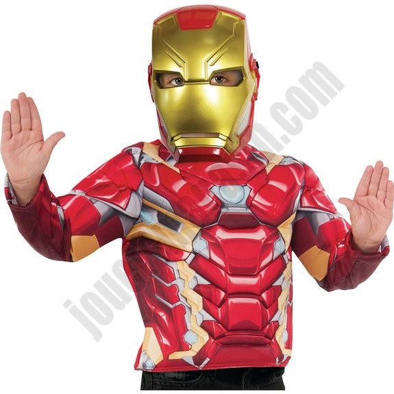 Masque Iron Man - déstockage - -1