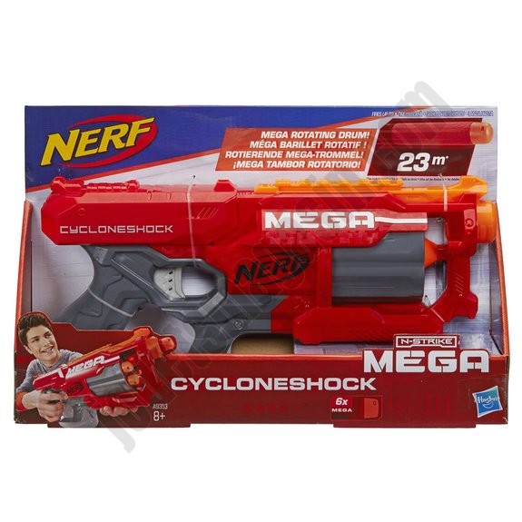 Nerf Mega Cyclone - déstockage - -0