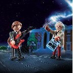 Back to the Future Marty et Dr.Brown Playmobil 70459 En promotion - -2
