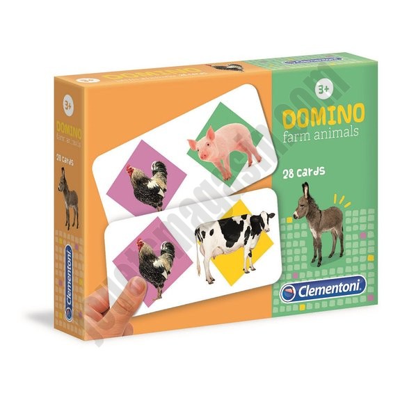 Domino animaux de la ferme En promotion - -0
