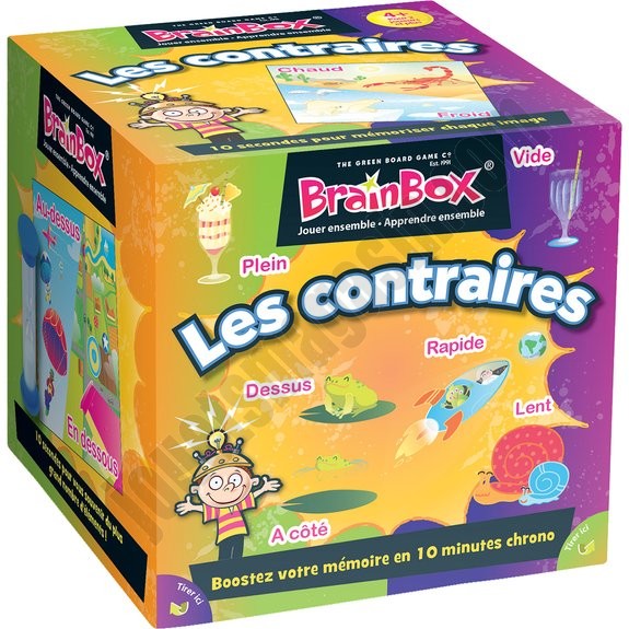 BrainBox : Les Contraires En promotion - -0