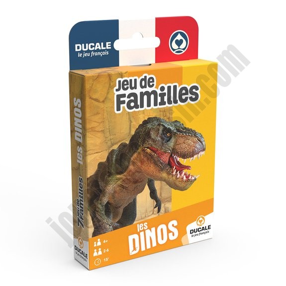 Jeu de 7 Familles Dinosaures En promotion - -0
