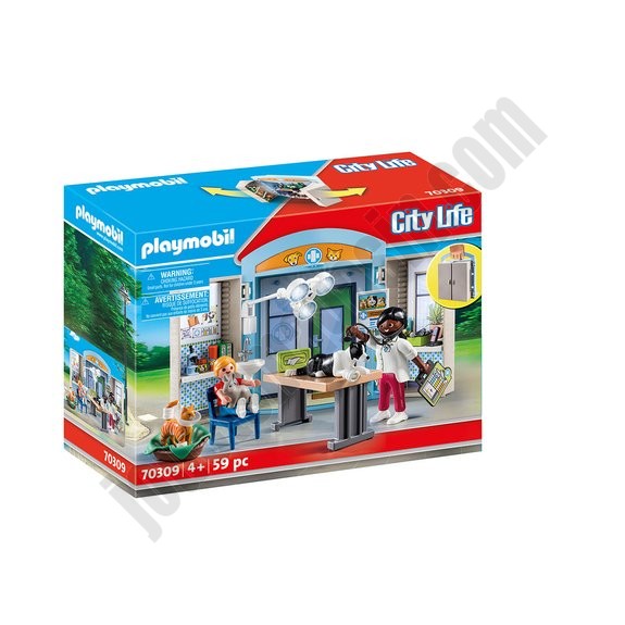 Coffre Vétérinaire Playmobil City Action 70309 ◆◆◆ Nouveau - -0