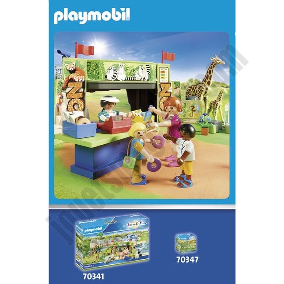 Alpaga et son petit Playmobil Family Fun 70350 En promotion - -2