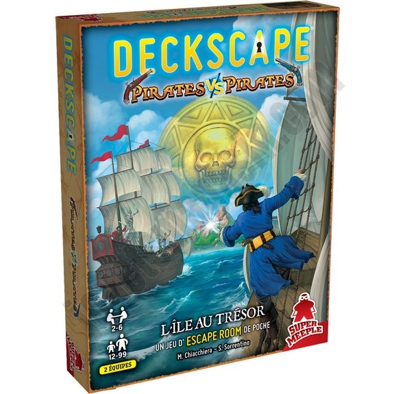 Deckscape - Pirates VS Pirates ◆◆◆ Nouveau - -0