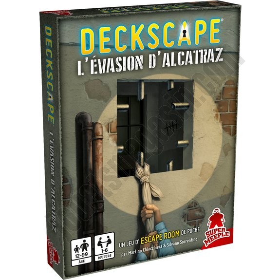 Deckscape - L'évasion D'Alcatraz ◆◆◆ Nouveau - -0