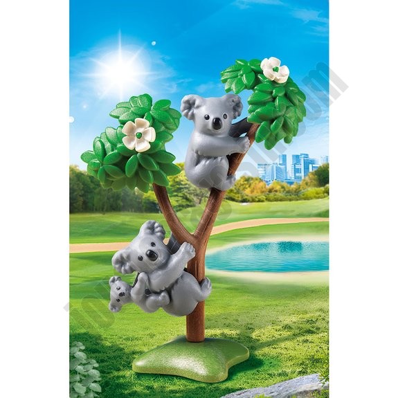 Couple de koalas avec bébé Playmobil Family Fun 70352 - déstockage - -1