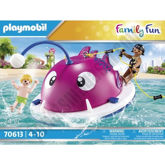 Aire de jeu aquatique Playmobil Family Fun 70613 En promotion - -1