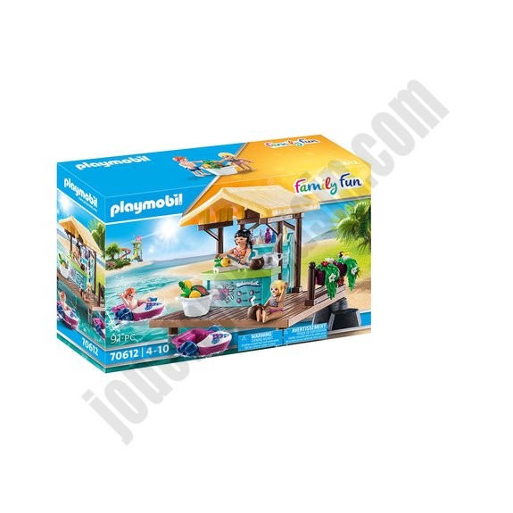 Bar flottant et vacanciers Playmobil Family Fun 70612 ◆◆◆ Nouveau - -0