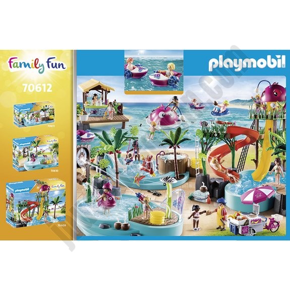 Bar flottant et vacanciers Playmobil Family Fun 70612 ◆◆◆ Nouveau - -3
