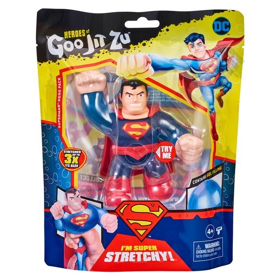 Figurine 11 cm Superman - Goo Jit Zu DC Comics - déstockage - -2
