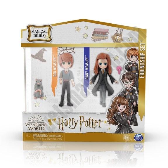 Coffret de 2 figurines Harry Potter mini magical : Ron et Ginny Weasley ◆◆◆ Nouveau - -0