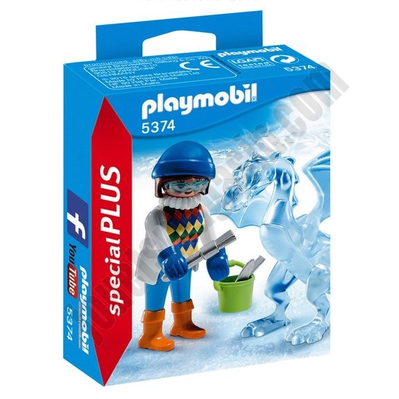 Artiste avec sculpture de glace Playmobil Spécial PLUS 5374 En promotion - -0