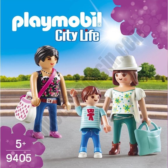 Femmes avec enfant Playmobil City Life 9405 - déstockage - -3
