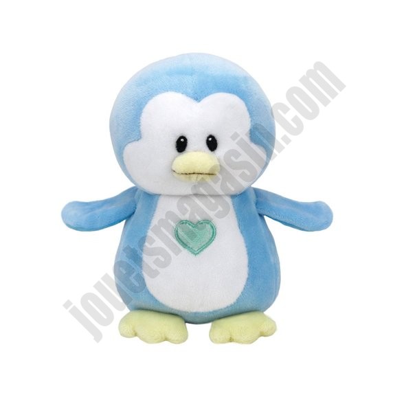 Baby Ty - Peluche Twinkles le Pingouin bleu 20 cm En promotion - -0