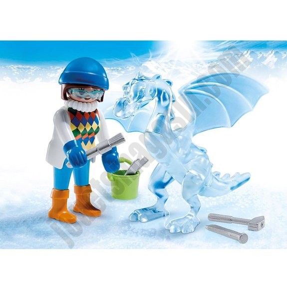 Artiste avec sculpture de glace Playmobil Spécial PLUS 5374 En promotion - -1