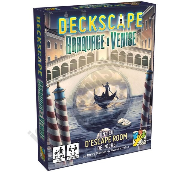 Deckscape : Braquage à Venise ◆◆◆ Nouveau - -0