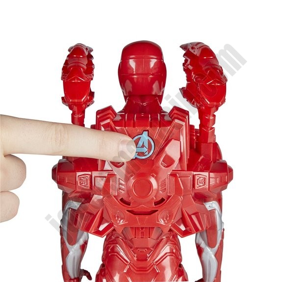 Figurine Avengers Infinity War titan Hero : Iron Man - déstockage - -2