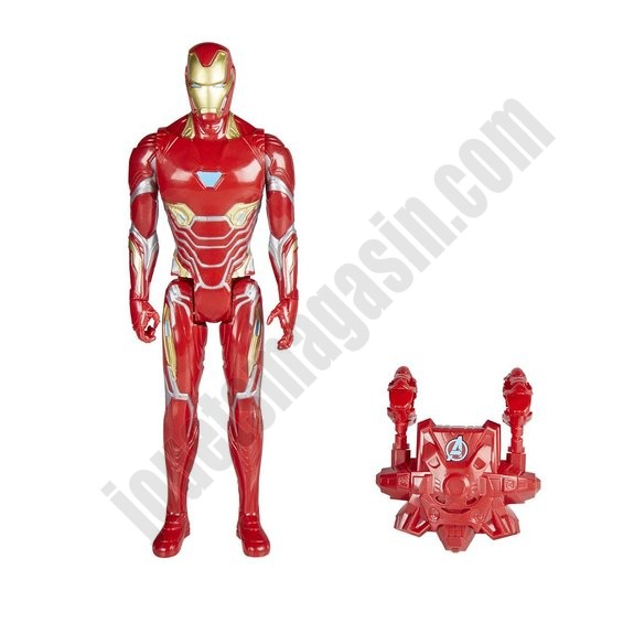 Figurine Avengers Infinity War titan Hero : Iron Man - déstockage - -0
