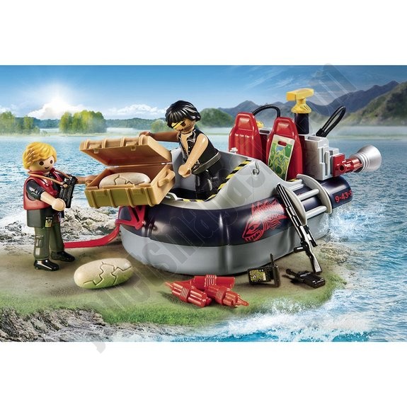 Aéroglisseur et moteur submersible Playmobil Action 9435 En promotion - -3