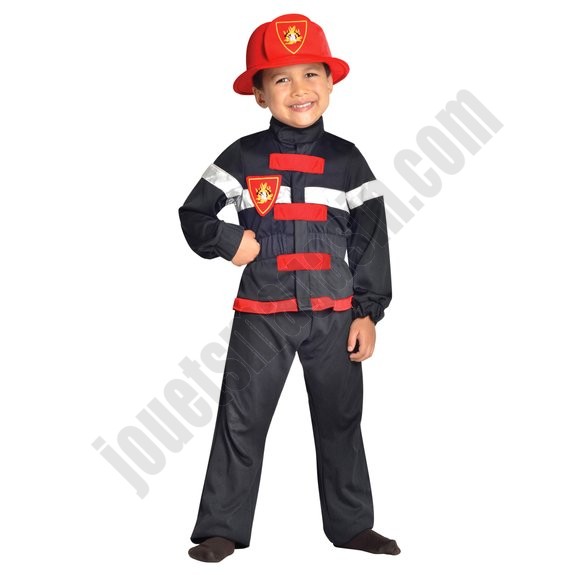 Déguisement de pompier 5-7 ans - déstockage - -0