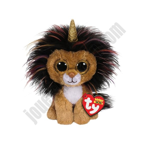 Beanie boo's - Ramsey le lion licorne 15 cm ◆◆◆ Nouveau - -0