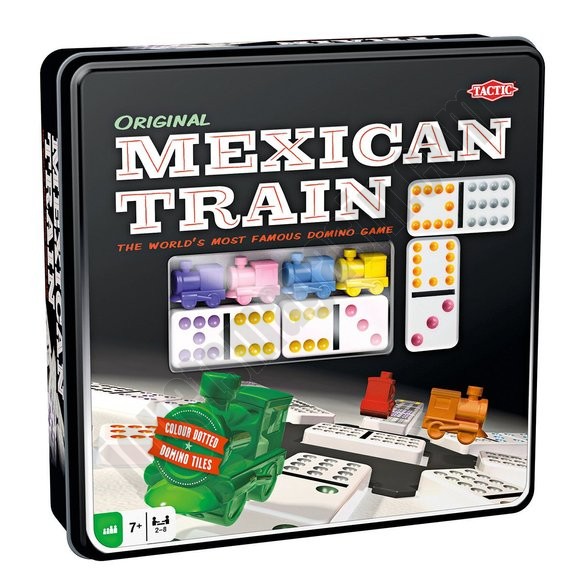Mexican Train Boîte Métal ◆◆◆ Nouveau - -0