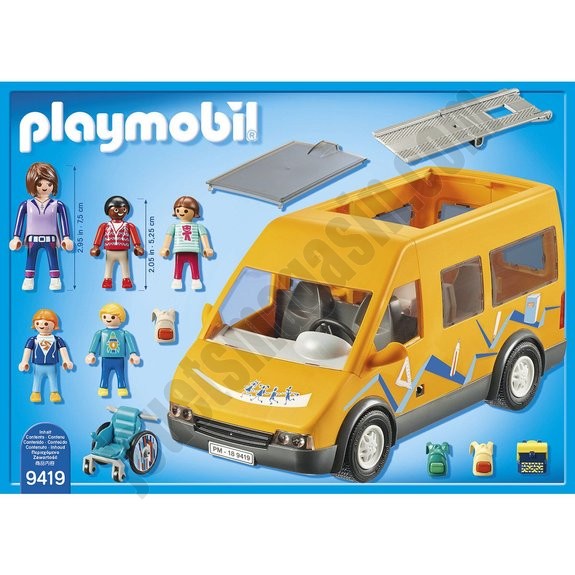 Bus scolaire PLaymobil City Life 9419 ◆◆◆ Nouveau - -1