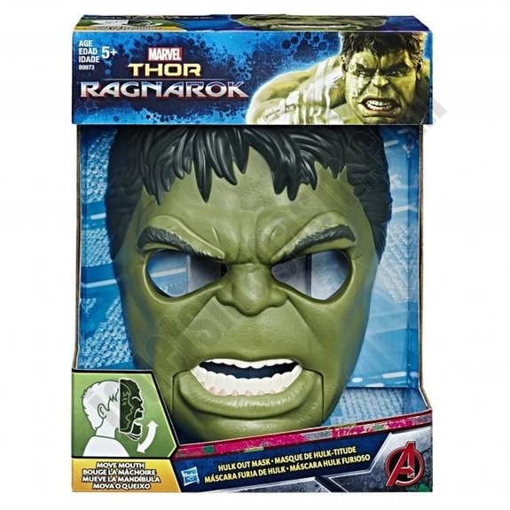 Masque Hulk - déstockage - -1